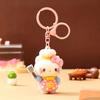 Chef Kitty Keychain Cartoon Bag Charms Backpack Purse Hanging Ornament Car Key Accessories Cute Gift for Girls Women