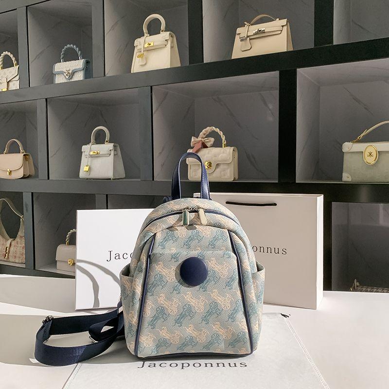 

Jacob Bang Genuine Leather Original Backpack Women s 2025 New Arrival Advanced Texture Light Luxury Minority Large Capacity Versatile Backpack