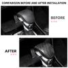 Car Gear Knob Decoration Cover for Kia Forte K3 2019 2020 Soul Ceed AT Center Console Gear Trim Strip Sticker ABS Accessories