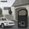 Portable Smart Fingerprint Keyless Phone APP Padlock Door Lock