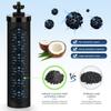 Compatible BB9-2 Berkey Filter Cartridge - Stainless Steel Bucket with Activated Carbon Rod for Water Purification System