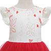 [ChicFlow] Princess Dress Kids Theater Costume Deluxe 3 Piece Girls Ocean's Wonderland Moana Costume Girls Halloween Christmas Performance Costume