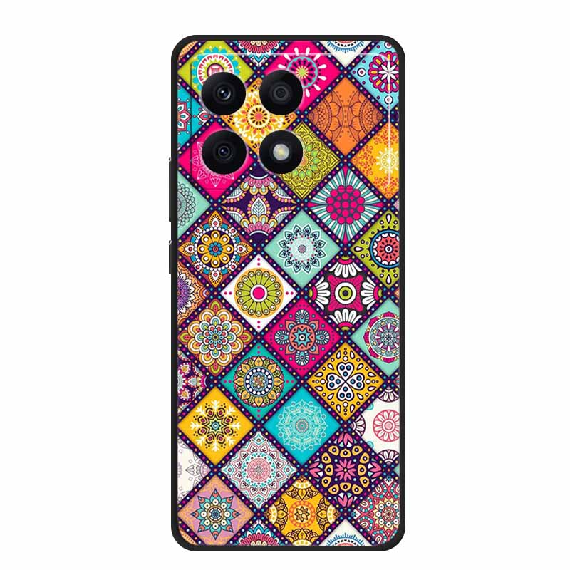 Para Xiaomi Poco X6 Pro 5G Funda Lujo TPU Silicona Trasera Fundas de Teléfono para Xiaomi Poco X6 Dibujos Animados Protector 2311DRK48I Funda