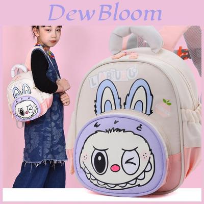 Childrens Cartoon Backpack For Kindergarten With Nylon Material And Weightreducing Shoulder Straps For Boys And Girls