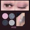 4 Colors Punk Smokey Cool Toned Eyeshadow Palette Metal Pearlescent Matte Lasting Eyeshadow Black Gray Party Eye Pigments Makeup