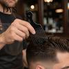 Curly Hair Comb Pick for Men Women, Wide Tooth Lift Lightweight Styling Detangling, Plastic Afro Curly, Thick Quick