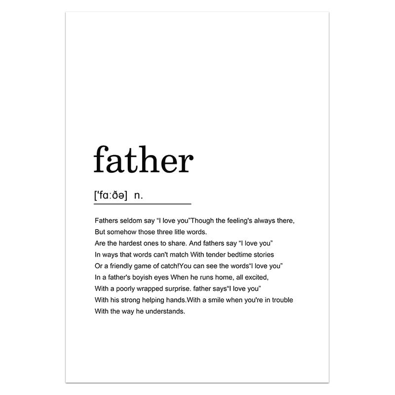 Home Family Smile Love Definition Quotes Nordic Posters And Prints Wall Art Canvas Painting Wall Pictures For Living Room Decor