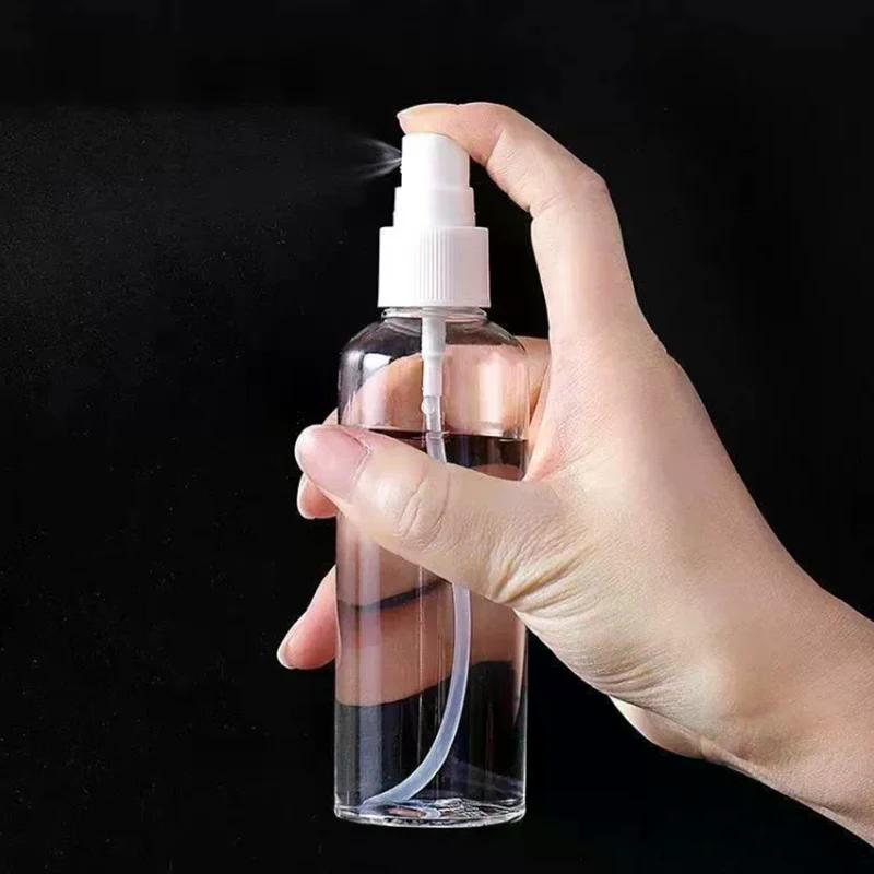 Portable Vacuum Press Spray Bottle Refillable Shampoo Cosmetic Cream Liquid Lotion Dispenser for Travel