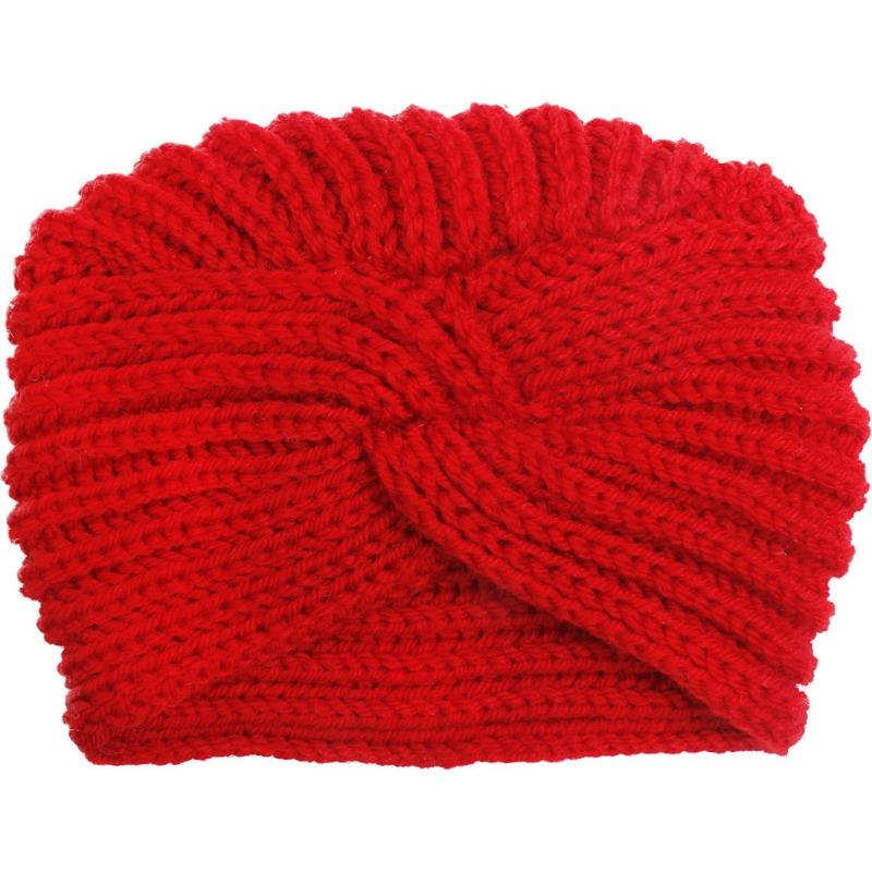 Autumn and winter new children's warm knotted wool hat, baby comfortable pullover hat, baby hat