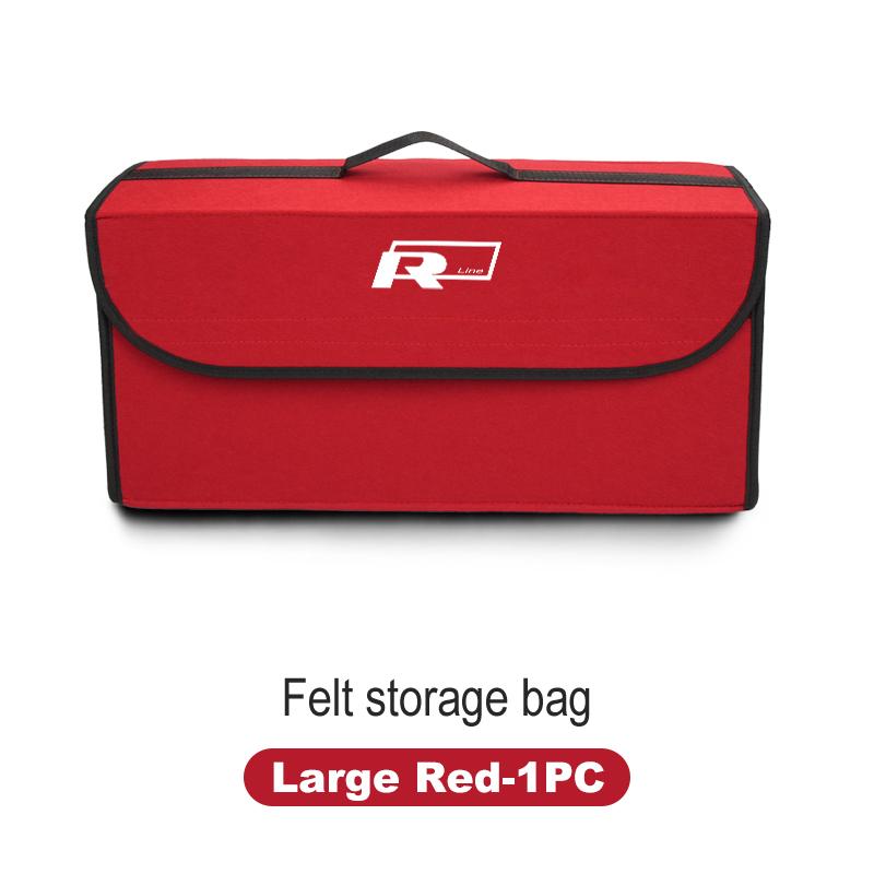 PIG1 Car Trunk Felt Storage Box Folding Organizer Auto Interior Accessories For Volkswagen VW Scirocco Golf Passat Polo Tiguan