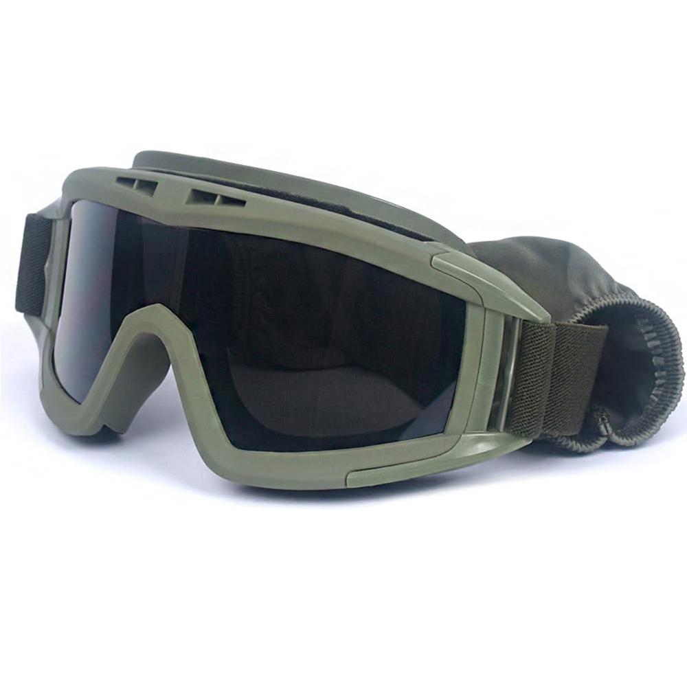 Taktische Sicherheit Outdoor-Sportarten Militärisches Schießen Paintball-Brille Antibeschlagbrille Jagd Radfahren Brille