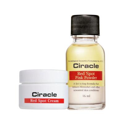 Red Spot Pink Powder 16ml + Red Spot Cream 30g Acne Care Set