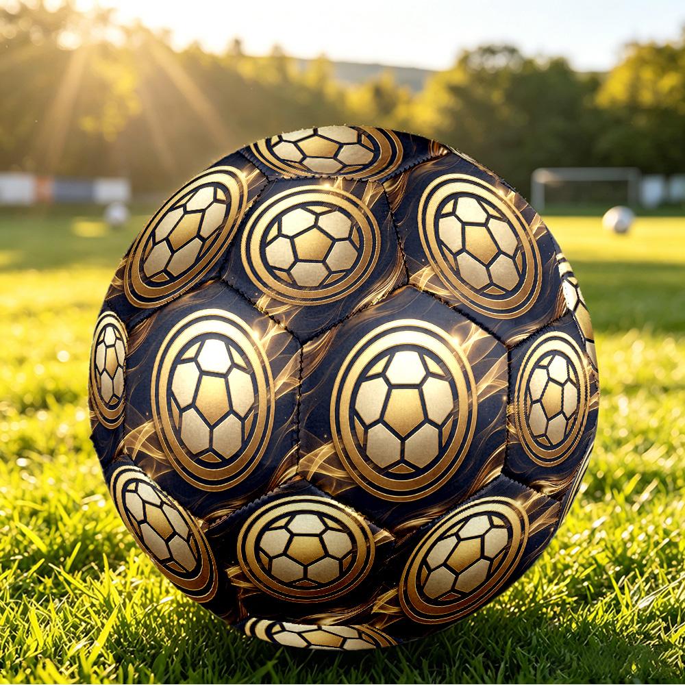 Kolumbien Fußball Bedruckt Größe 5 Fußball Ball Verschleißfest Standard Erwachsenen Trainingsfußball Fan Geschenk für Indoor Outdoor Spiel Sport