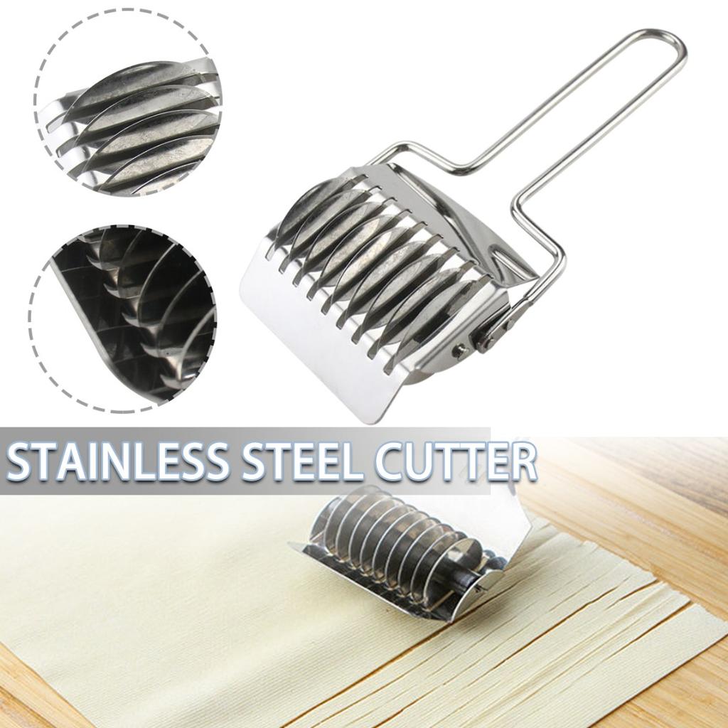 Casstad Taglierina per pasta a rullo in acciaio di alta qualità per utensili da cucina facile da installare e facile da usare