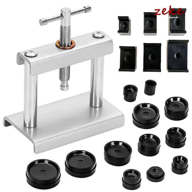 Professional Watch Press Set Watch Back for CASE Closing Tool & Fitting Dies Metal Watch Repairing Tool Die Kit for Watchmaker