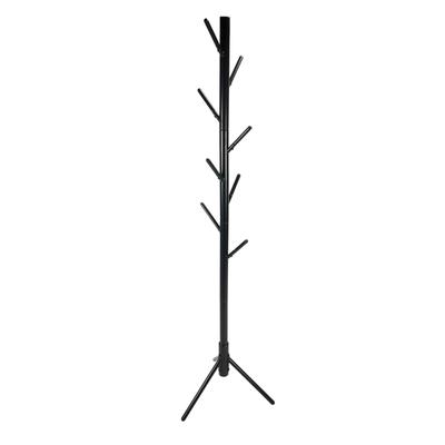 Black Standing Clothes Rack for Hallway Begryf 47X47X175