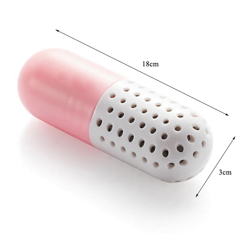Shoe Deodorizer Balls Capsule Sweat Absorbing Odor Eliminator Breathable Fragrance Shell for Leather Shoes Sneakers Closet