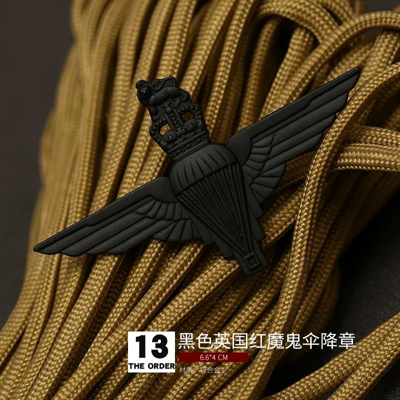 Aviation Pilot Badge Military Fan Parachute Badge Skill Badge Badge Brooch Medal Hat Badge