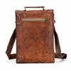 Leather Satchel Crossbody Bag, Men's Rustic Genuine Leather Messenger Shoulder Bag Cross Body Bag MEN WOMEN, Christmas Gift