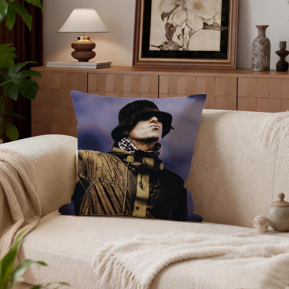 Liam Gallagher Cushion Cover Cushion Cover Set 4Pcs 50X50 45X45 40X40 Pillowcase Decorative Sofa Home Decor