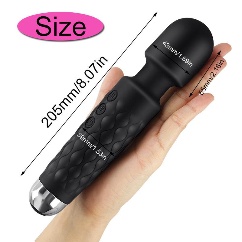 Powerful Magic Wand Vibrators For Women Clitoris Stimulator Sex Erotic Product Massager Clitoral G-spot Vibrator Sex Toys
