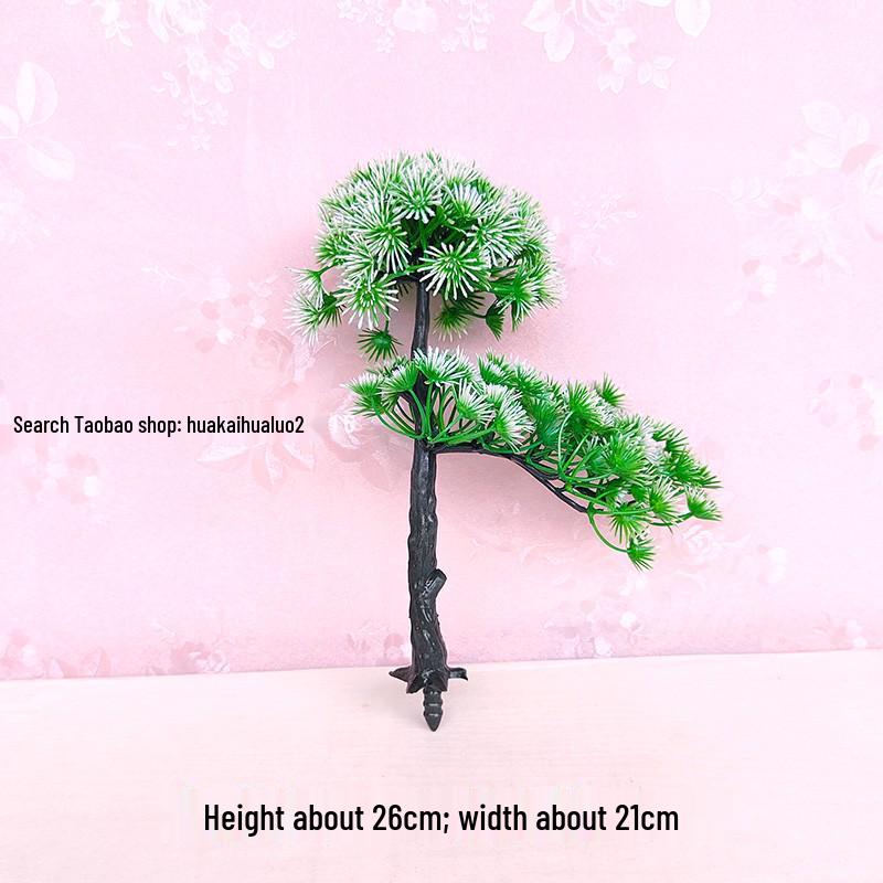 Artificial Pinus Thunbergii Tree Branch – Indoor/Outdoor Decorative Faux Greenery and Flower Arrangement.