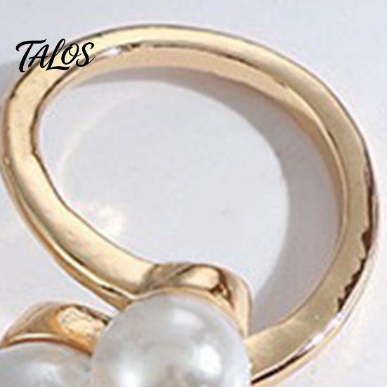 Ladies Scarf Buckle Women Pearl Buckle, Elegant Versatile Metal Smooth Clip Scarves Clips for Coat Belts Fashion Shirts, Gift Electroplated Pin