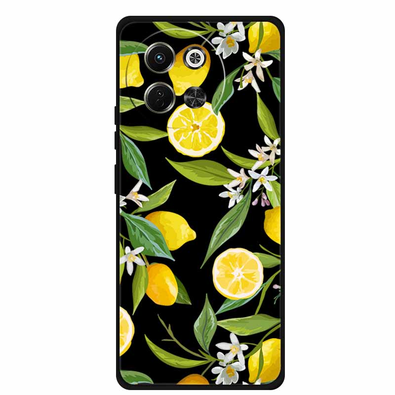 Black Silicone Case For Tecno Pova 6 Neo Spark 30 5G Back Cover Case Cartoon Soft TPU Coque For Tecno Camon 30S 30 S Pro Case