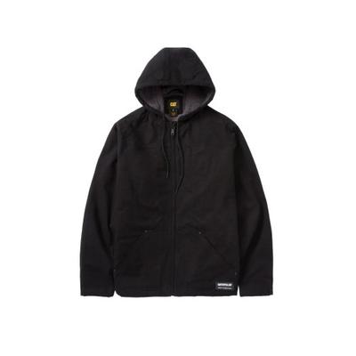 Mens Sherpa Lined Hooded Jacket