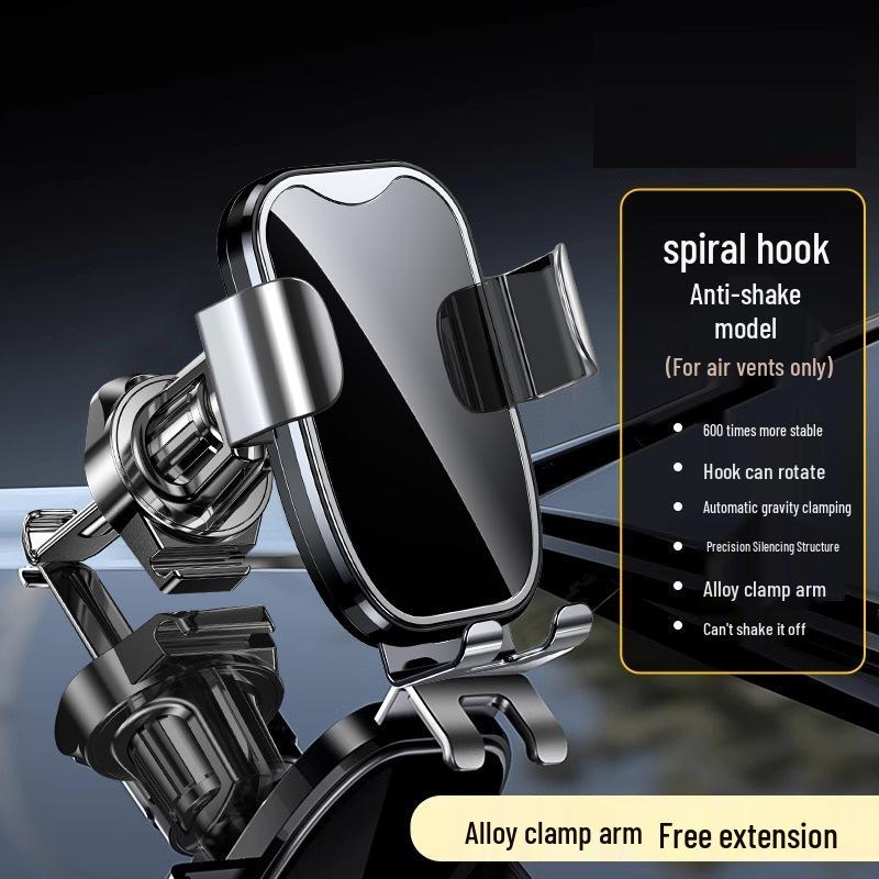 

2026 Alloy Gravity Car Phone Holder: Universal Suction Cup for Navigation