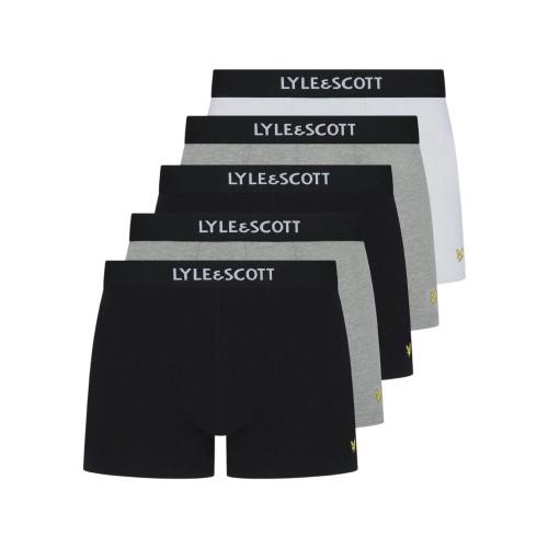 Lyle & Scott Mens Henrick Boxer Shorts (Pack of 5)