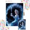 5D Diamond Painting Kit Elsa Frozen Ice Cave Home Decor, Perfect Holiday Gift