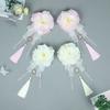 Lolita girl hair accessories cosplay party props hairpin tassel hair accessories bow pair hairpin