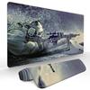 Snow tactical sniper large gaming Mouse Pad NonSlip Durable Desk Mat with Stitched Edge pc accessories Gaming mats Extended pad