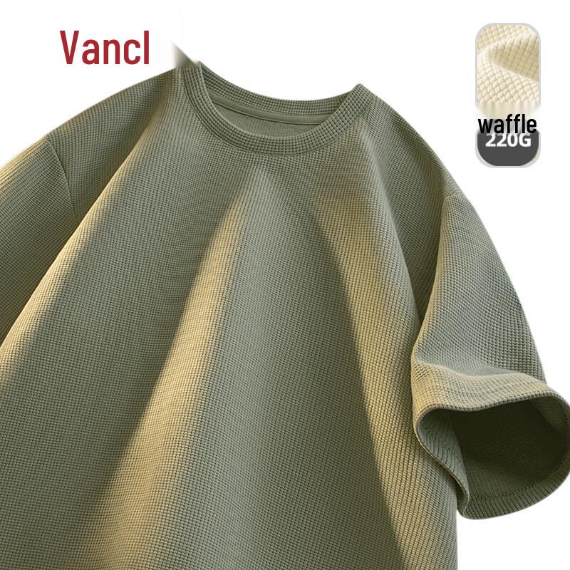 

VANCL Men s Waffle Knit Short Sleeve T-shirt 2XL