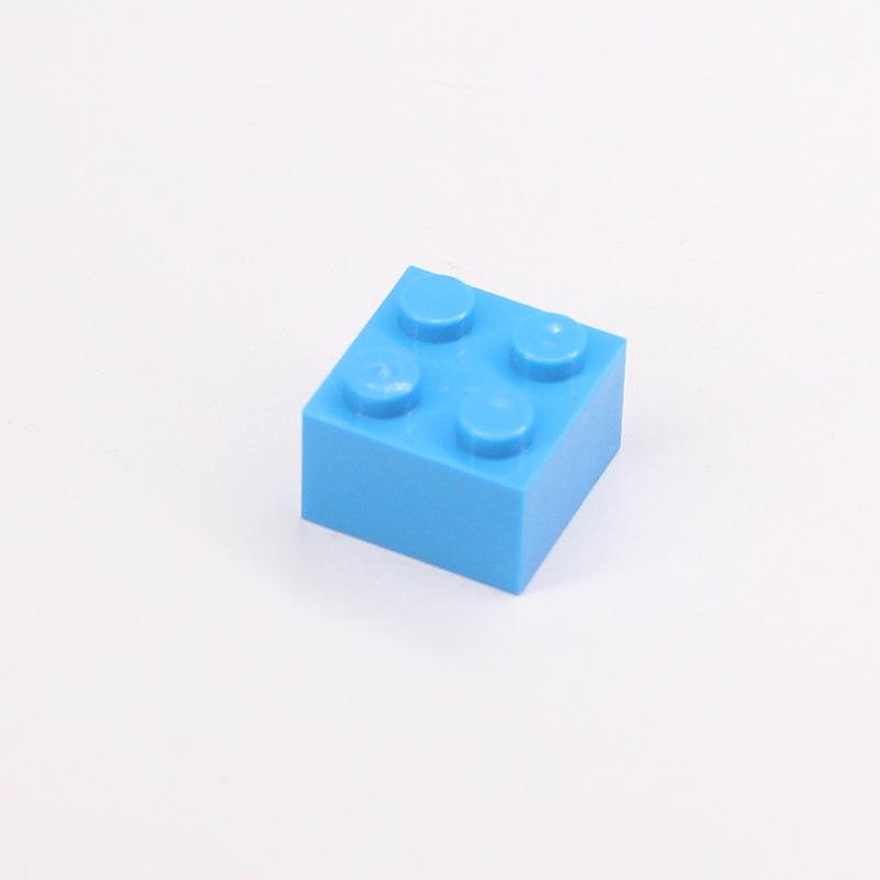Small particle assembly building block accessories brick 2x2 basic parts toy
