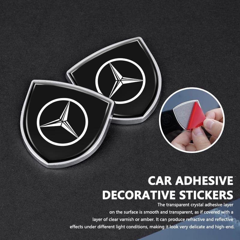 Car Body Decorative Creativity Stickers Badge Labeling Decals Accessories For Benz CITAN VITO SPRINTER CLS SLK Sport ML C200