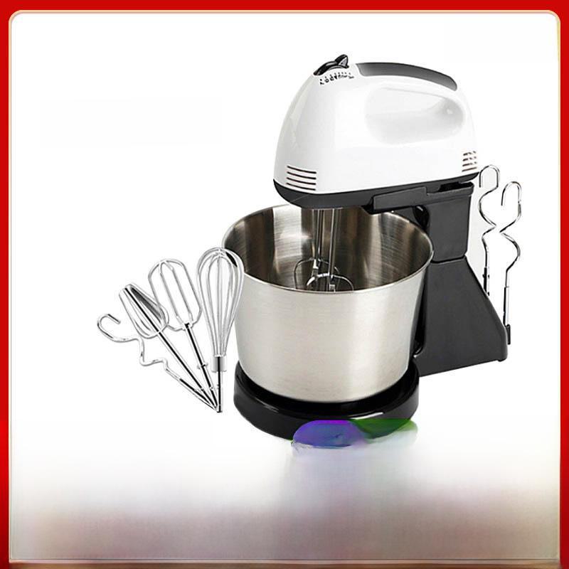 Stainless Steel Electric Egg Beater and Dough Mixer