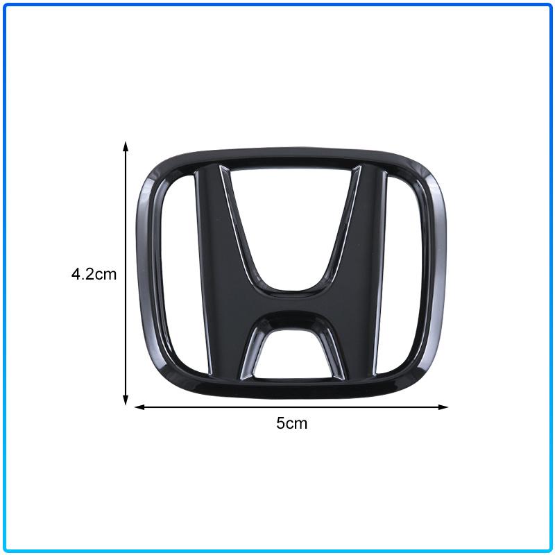 1pc ABS Car Steering Wheel Center Emblem Sticker For Honda Civci CRV Accord Mugen Prelude FIT City CRZ CRX Jazz D-series B-series H