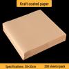 ZISIZ Oil-Proof Kraft Paper for Fried Foods