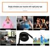Weighted MMA Fitness Jump Rope for Arm Strength and UFC Training