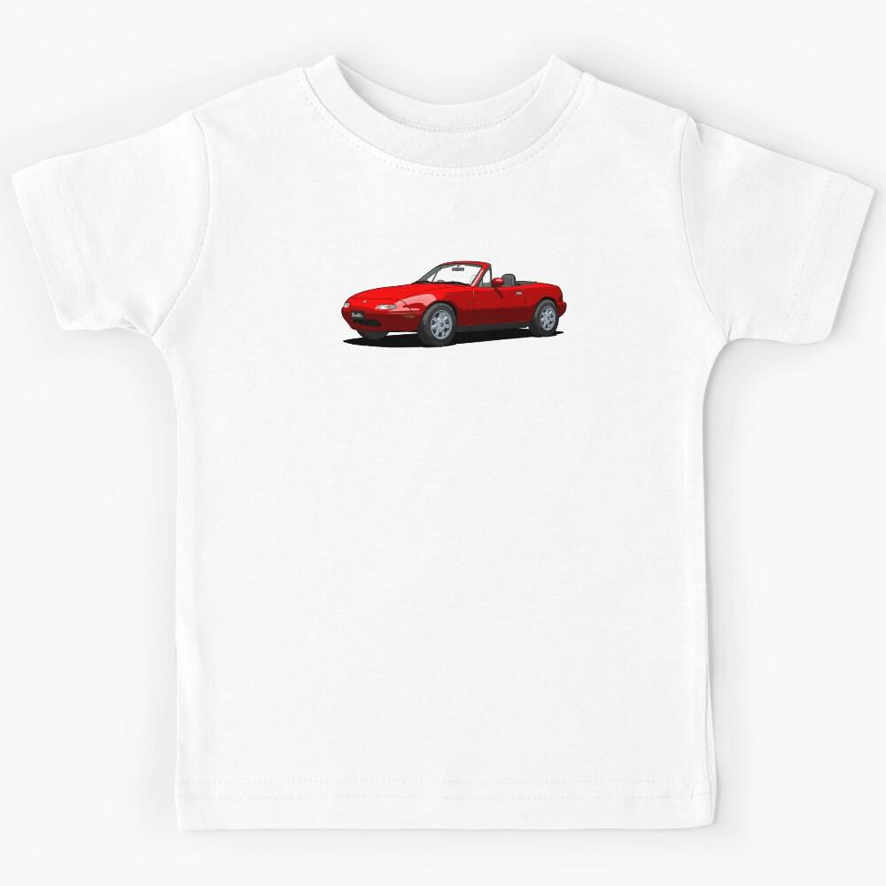 Eunos Roadster MK1 Classic Red Kids T-Shirt 150