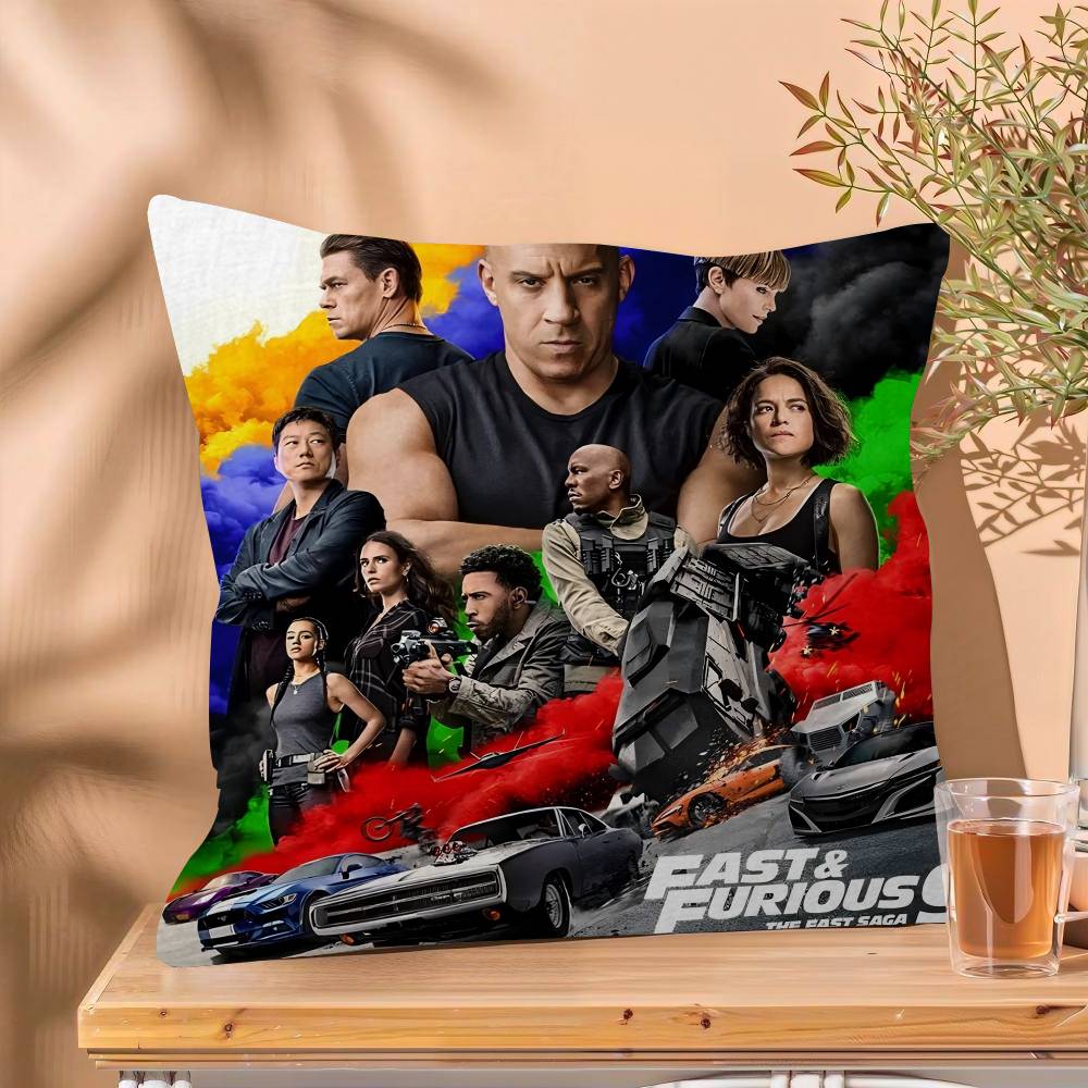 

Classic Movies Fast Furious Pillow Anime Pillow Sofa Bed Head Pillow Cover Cushion Cover Fashion 30x30 cm
