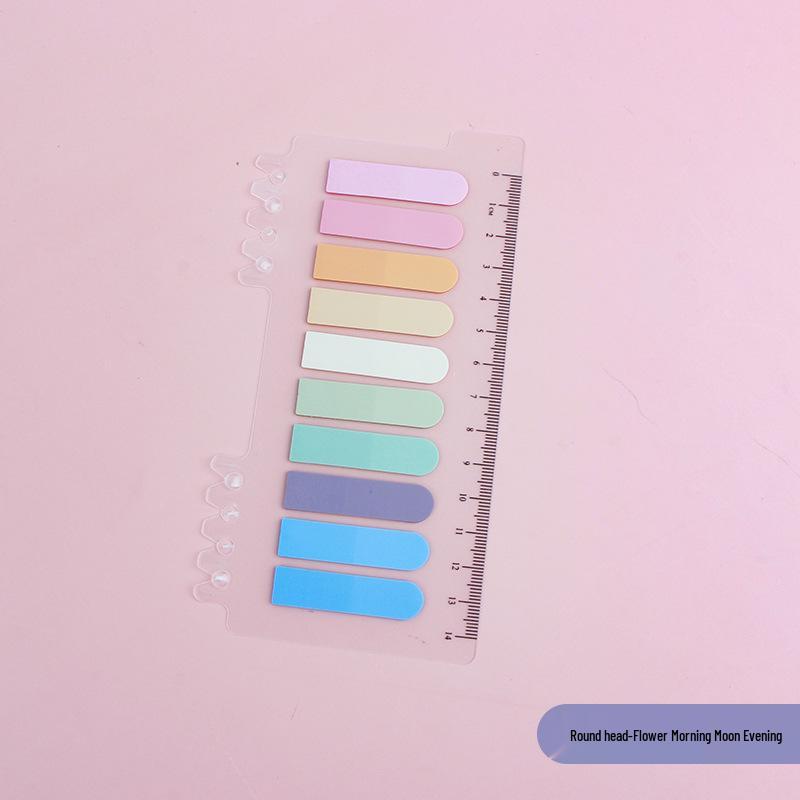 Triangle & Round Segmented Pull-out Strong Adhesive Sticky Notes for Memos