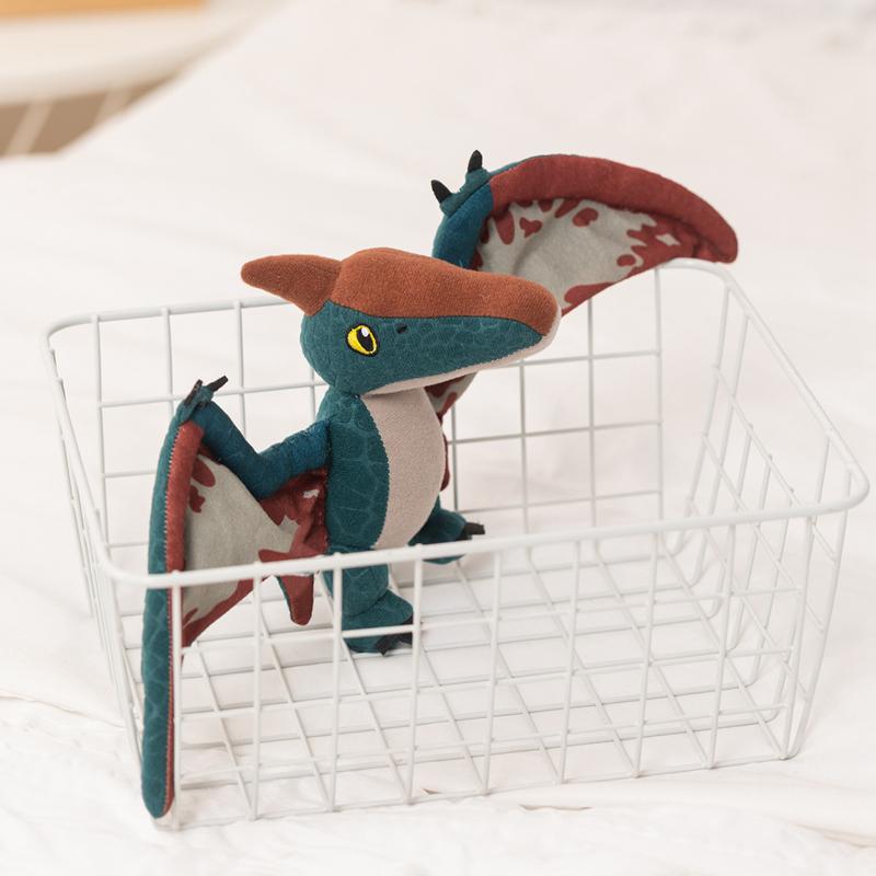 Süßes Cartoon Jurassic Dinosaurier Plüschtier Mini Türkis Pterodactyl T-Rex Weiche Kuscheltiere Entzückende Dino Plüschtiere