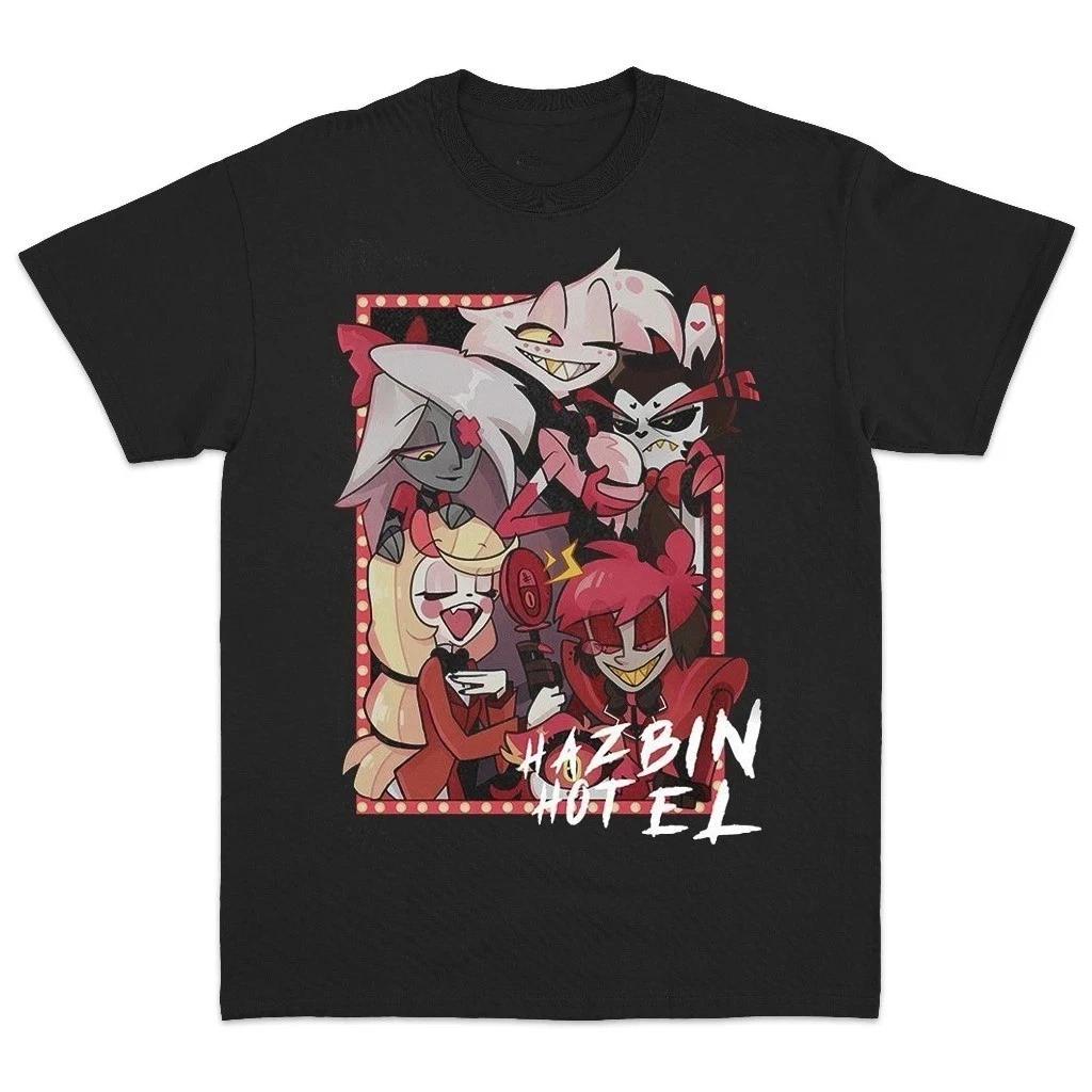 Унисекс Футболка Hazbin Hotel Подарок для Фаната S-2XL S