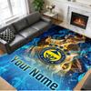 Crystal Velvet Rug Custom Name Text, Soft Non Slip Floor Mat Home DecorFenerbahçe FC