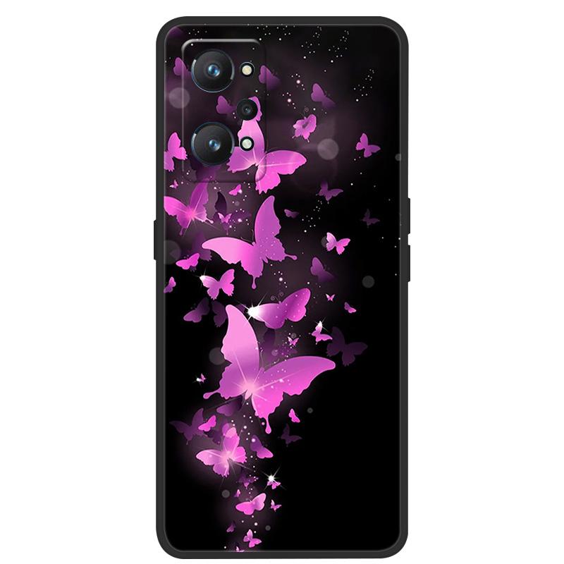 Voor Realme GT Neo 2 Hoesje Marmer Zacht Mat Siliconen Achterkant Cover Voor Realme GT Neo2 RealmeGT2 Neo2 3T Q5 Pro Volledige Telefoon Shell Capa