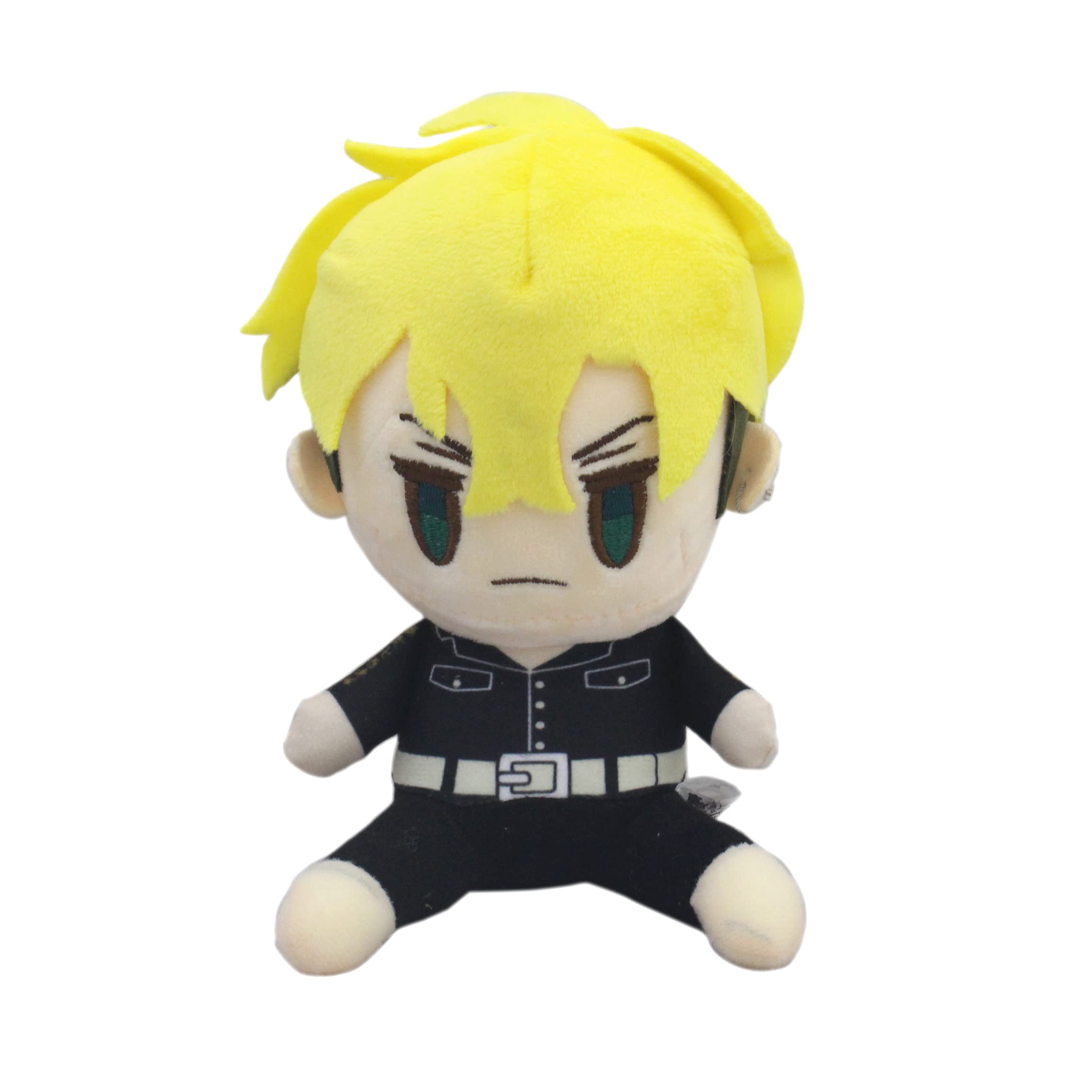 Hatakeyama Tokyo Revengers Sitting Plush Toy S Chifuyu Matsuno 2nd Edition Yellow [134467]