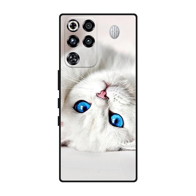 Case For Nubia Red Magic 11 Pro Plus Case Cool Silicone Protective Cover for Red Magic 11 Pro+ 5G Bumper Fundas Black Coque